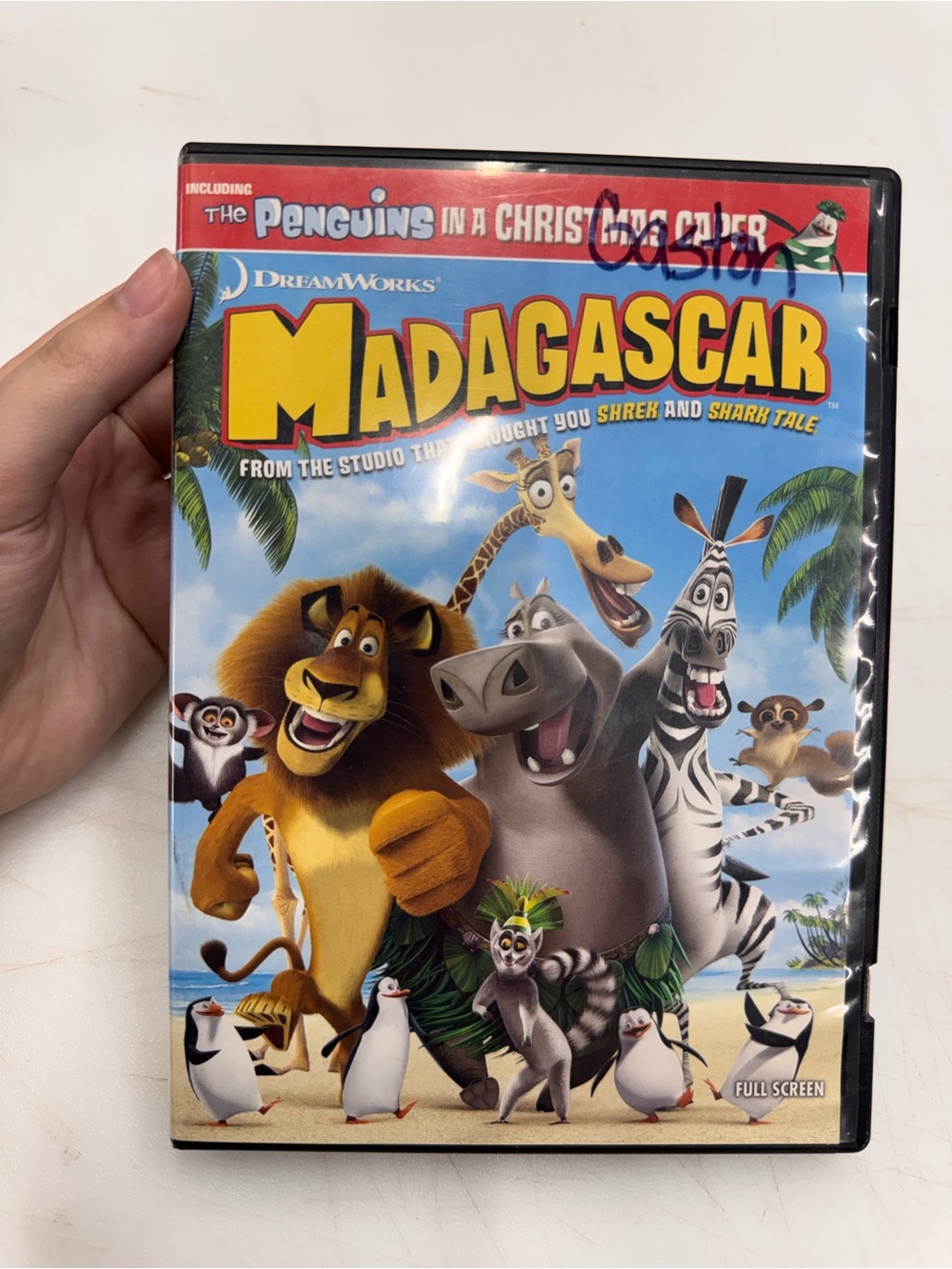 Madagascar (DVD, 2005) - Including The Penguins Bonus Short Dreamworks Tested